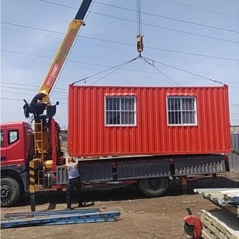 包頭集裝箱出租打包箱房工地臨建房